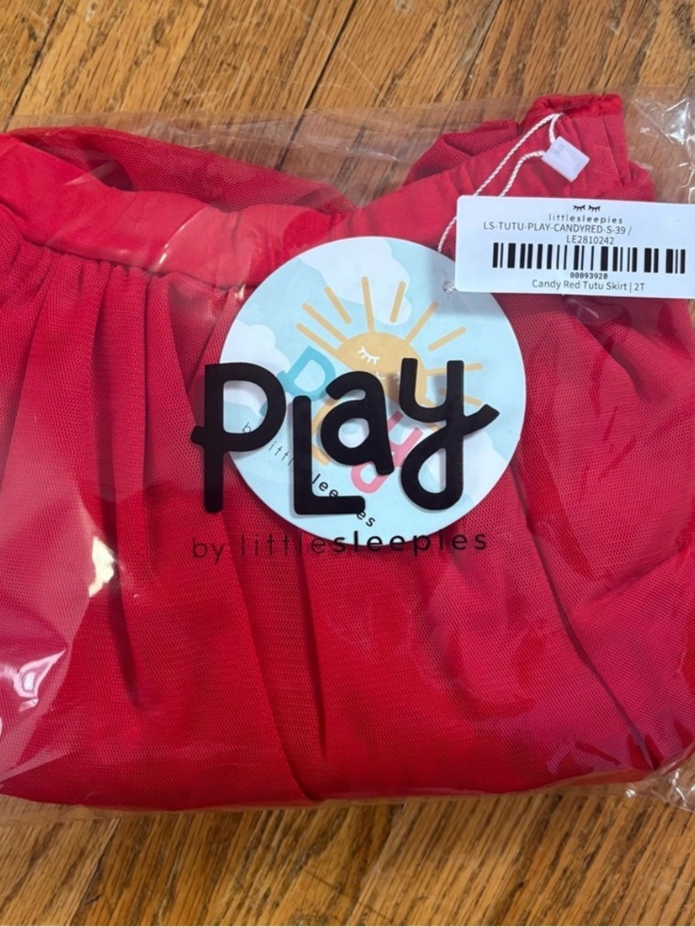 Play by Littlesleeples Candy Red Tutu Skirt 2t